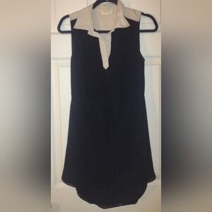 Lost April black and tan professional dress